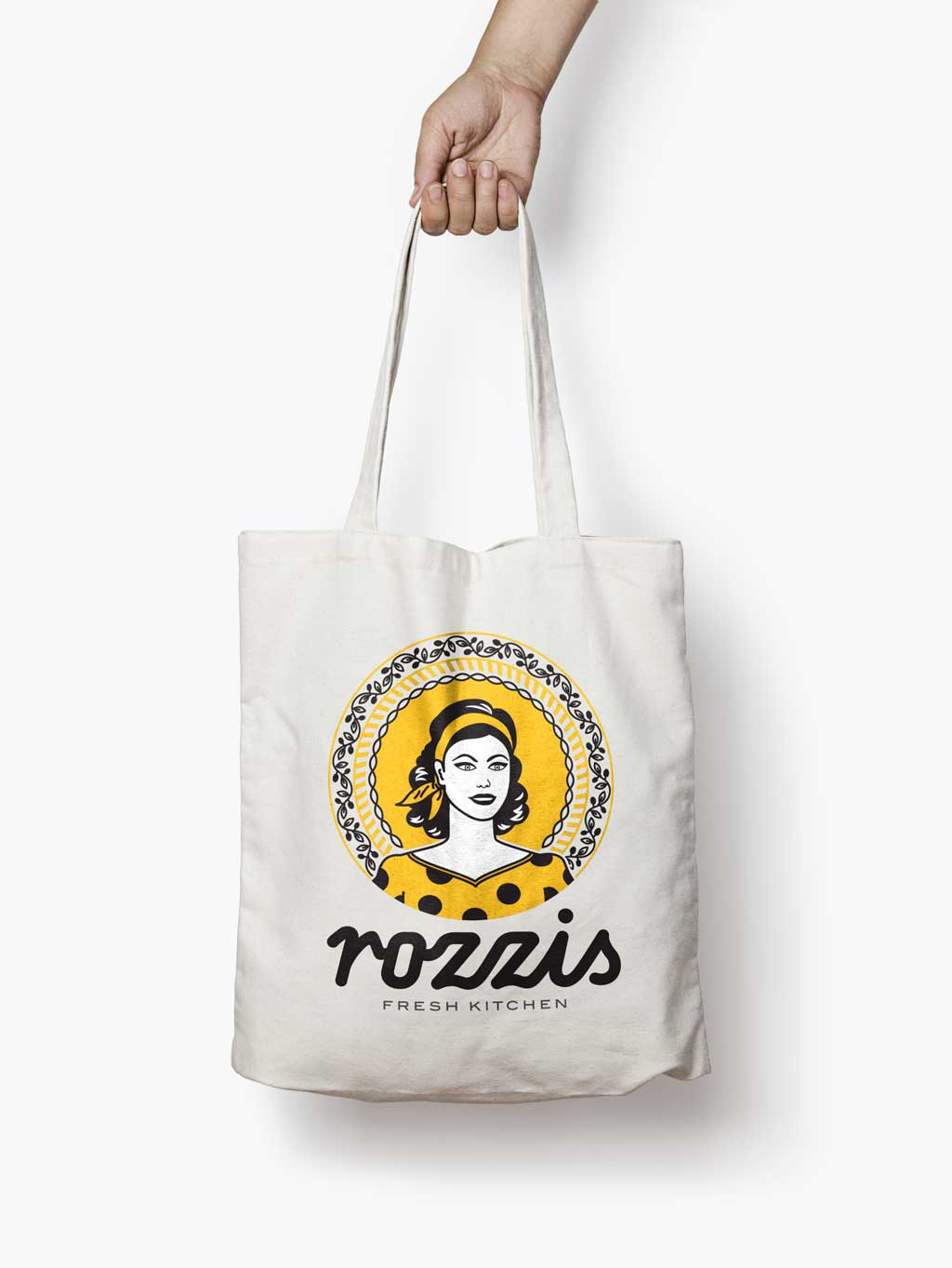 Rozzi’s fresh kitchen Canvas Tote Bag