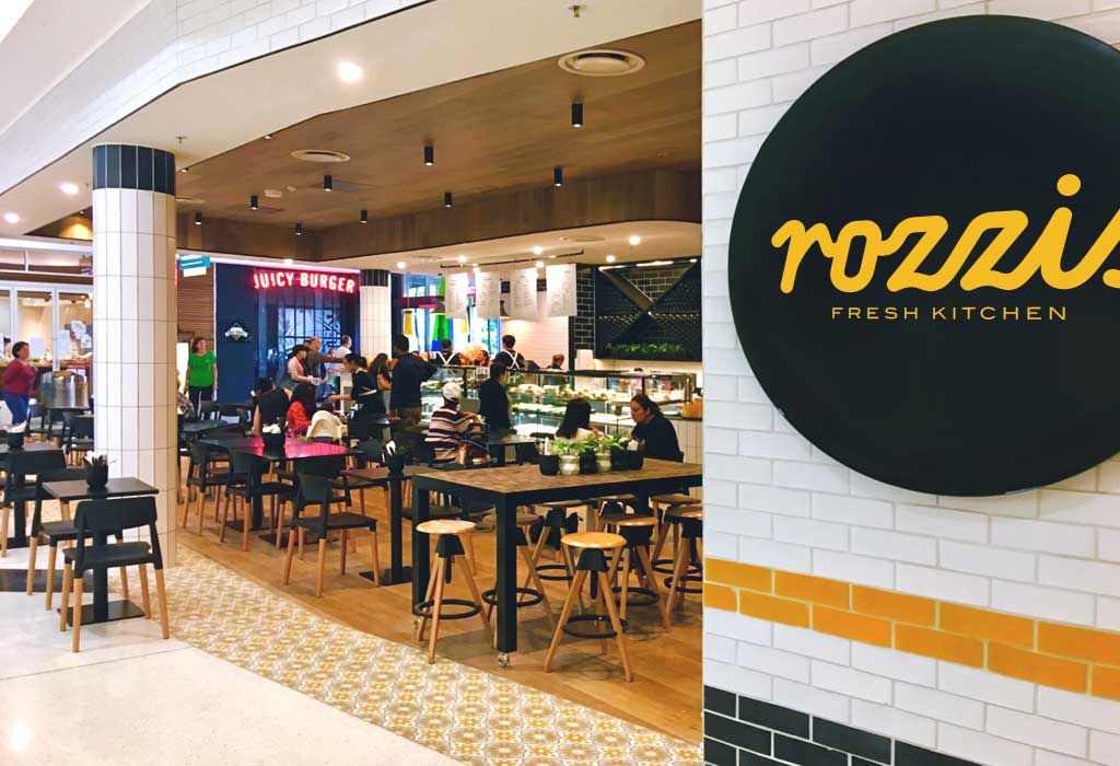 Rozzi’s fresh kitchen Marrylands signage